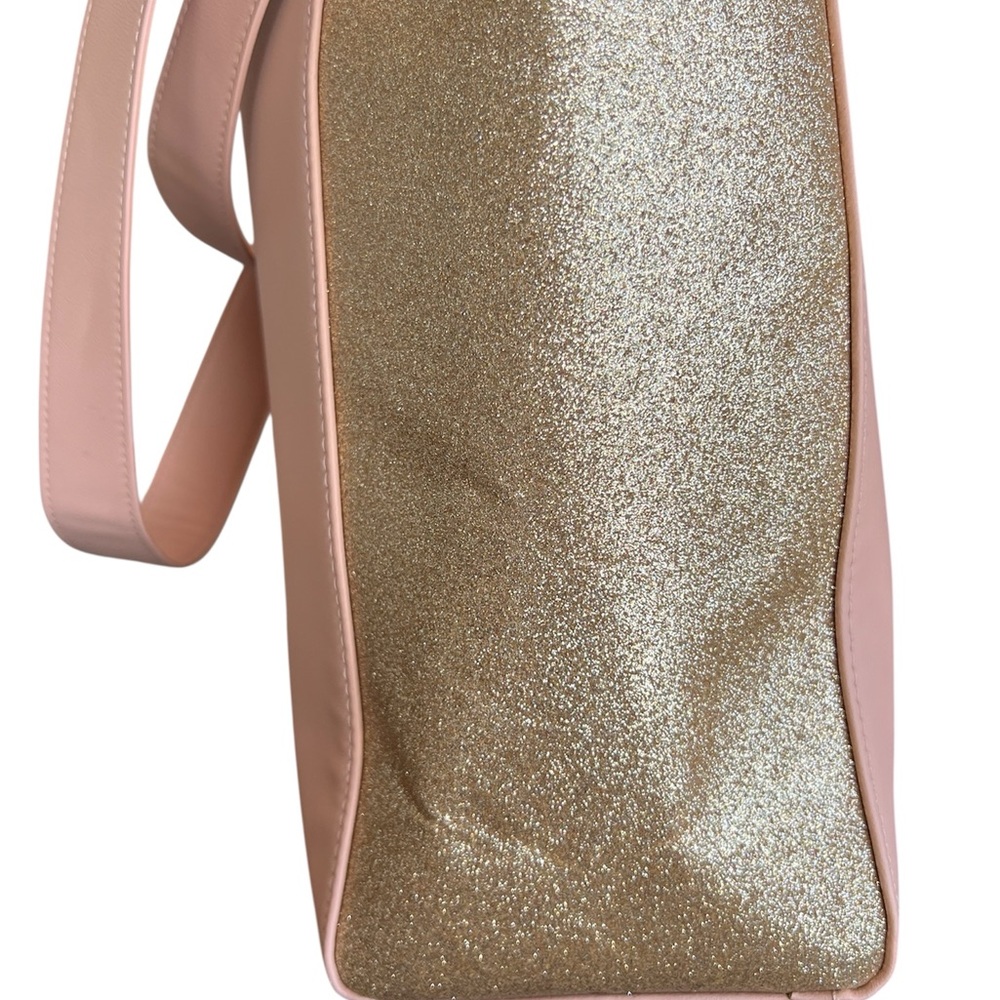 Jimmy Choo Pink and Gold Tote Bag - Picture 5 of 10